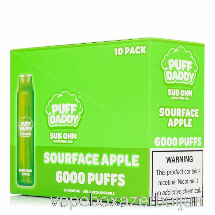 Vape Box Azerbaijan [10-Pack] Puff Daddy 6000 Disposable